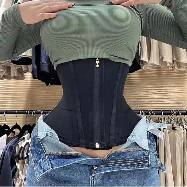 Trendy Waist Trainer Corset With Zipper