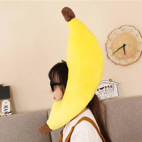 Trendy Banana Face Halloween Mask Costume