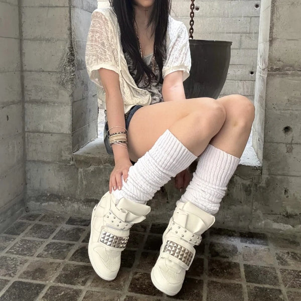 Trendy Retro Inspired Punk Sneakers
