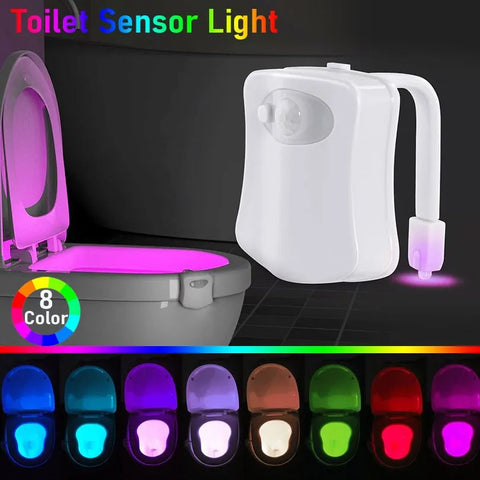 Trendy Motion Sensor Toilet Bowl LED Lights