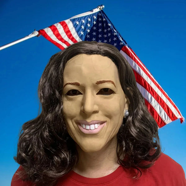 Trendy Vice President Kamala Harris Halloween Mask