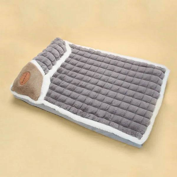 Trendy Plaid Pet Bed For Any Size Dog / Cat