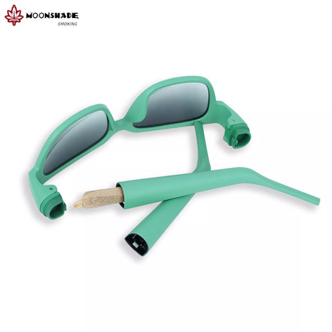 Trendy Stoner Removable Rolling Paper Sunglasses