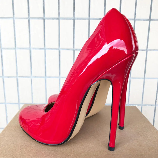 Trendy Stilettoes Round Toe High Heel Shoes