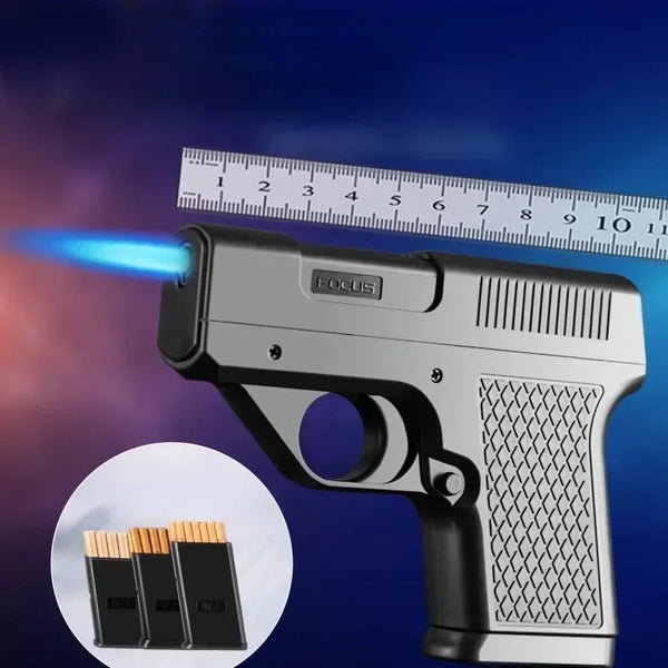 Trendy Stoner Banger Lighter Set With Storage Magazine