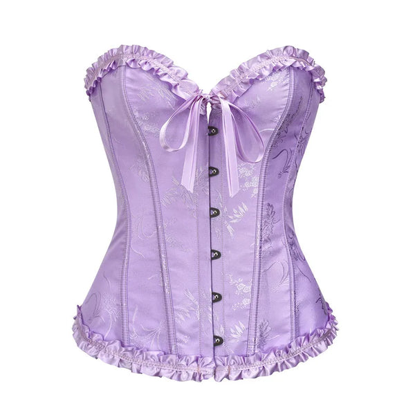 Trendy Ruffled Bustier Corset