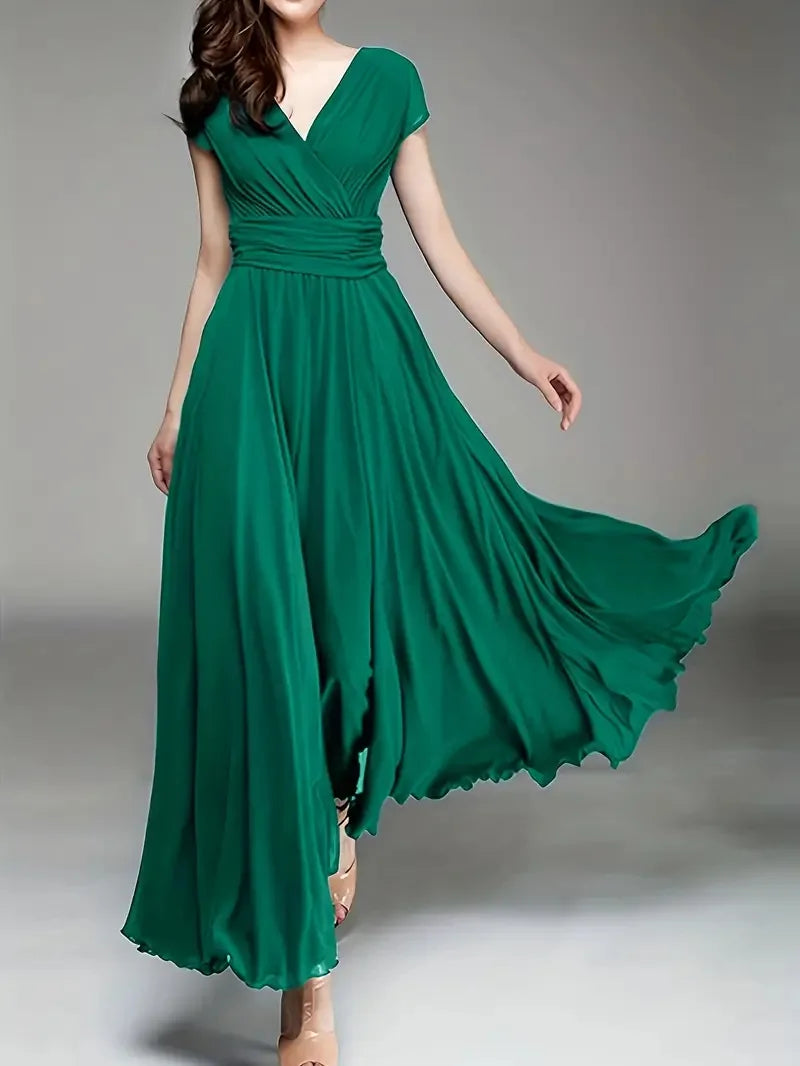 Trendy Chiffon Formal Maxi Dress