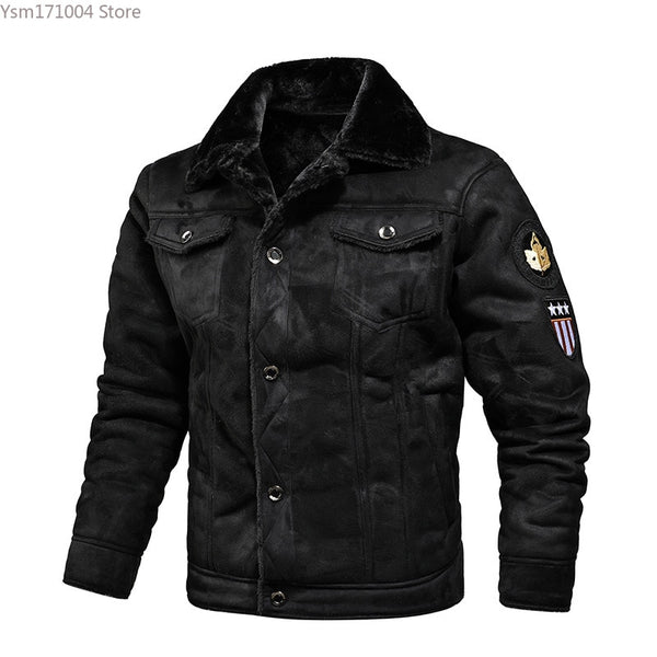 Trendy 2023 Men's Autumn Thick Leather Jacket