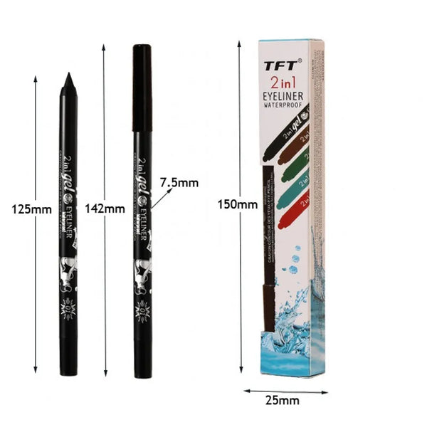 Trendy Long Lasting Waterproof Gel Eye Liner Pen