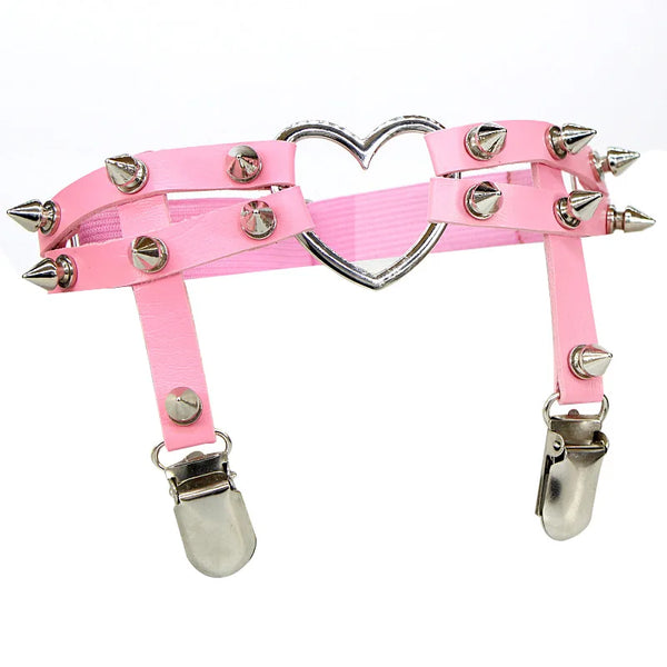 Trendy Leather Thigh Garters Harness Leg Strap