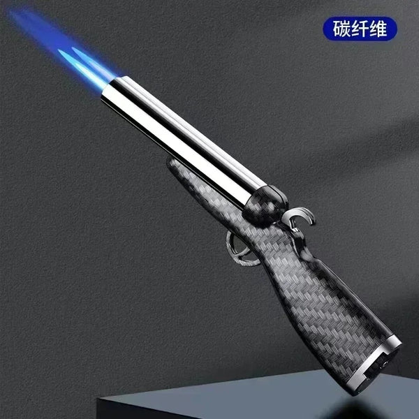 Trendy Double Flame Mini Gun Torch Lighter