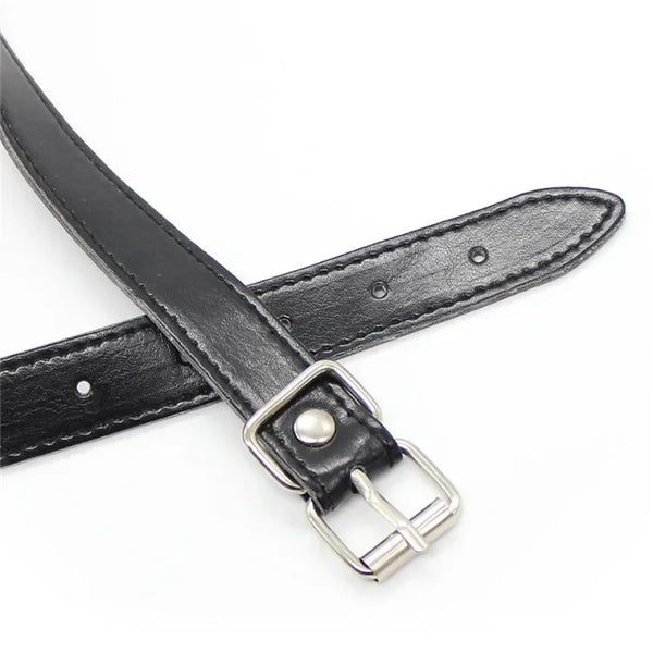 Trendy Mouth Gag Leather Strap Bondage Restraint