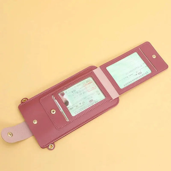 Trendy Crossbody Messenger Soft Leather Purse