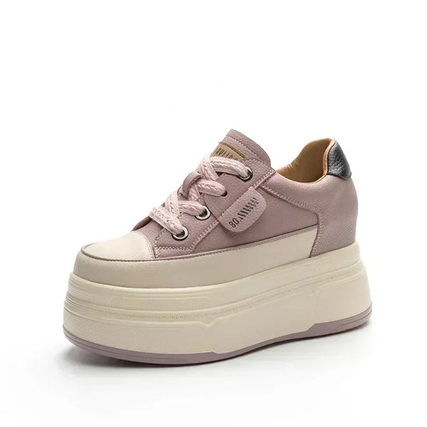 Trendy High Heel Platform Sneaker Shoes