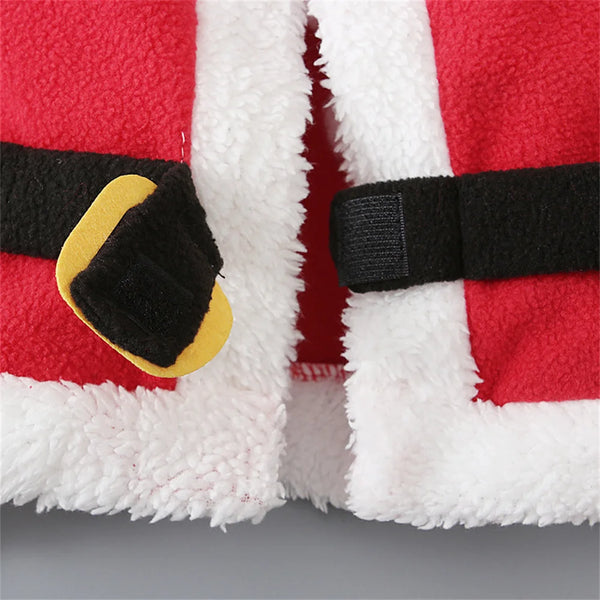 Trendy Baby Santa Christmas Pants Set