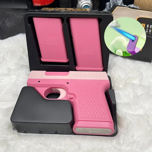 Trendy Stoner Banger Lighter Set With Storage Magazine