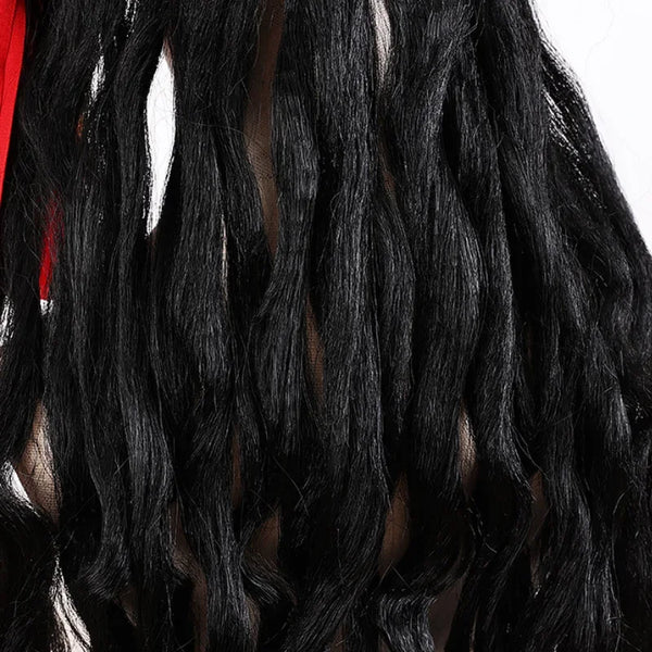 Trendy Halloween Caribbean Pirate Hat Wig