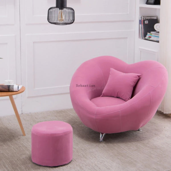 Trendy Heart Shaped Single Chair