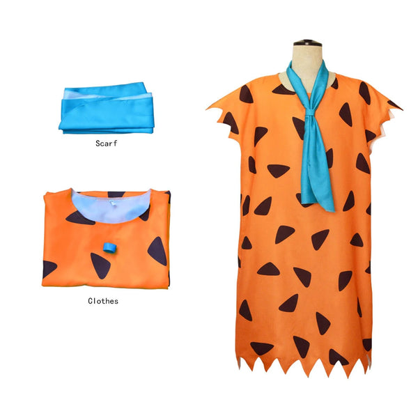 Trendy Fred Flintstone's Halloween Costume With Inflatable Big Stick