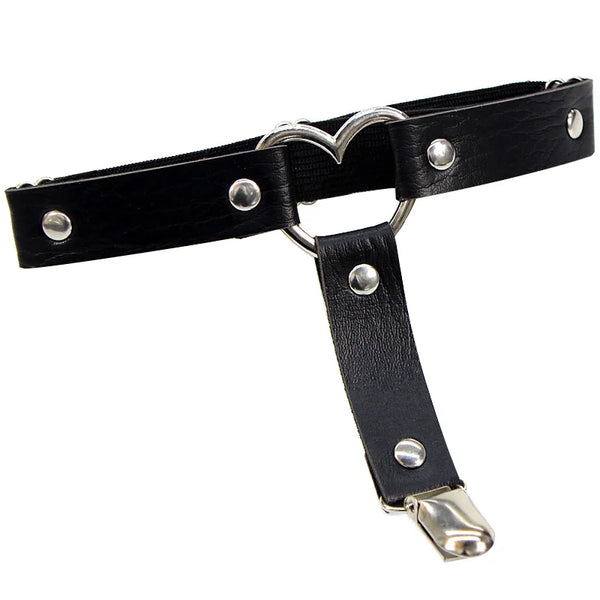 Trendy Leather Thigh Garters Harness Leg Strap