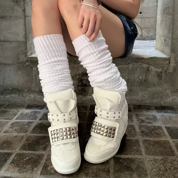Trendy Retro Inspired Punk Sneakers