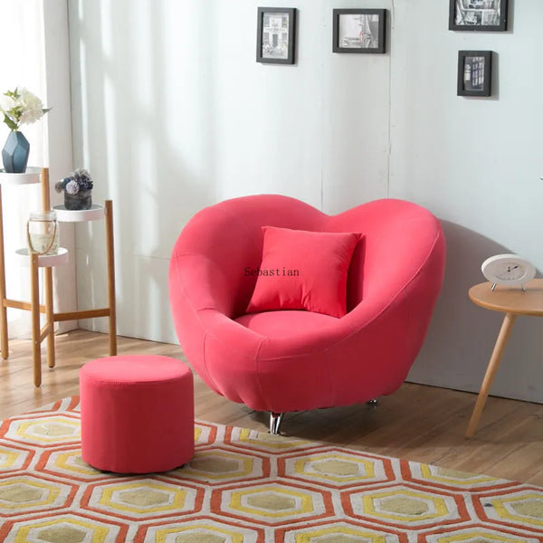 Trendy Heart Shaped Single Chair