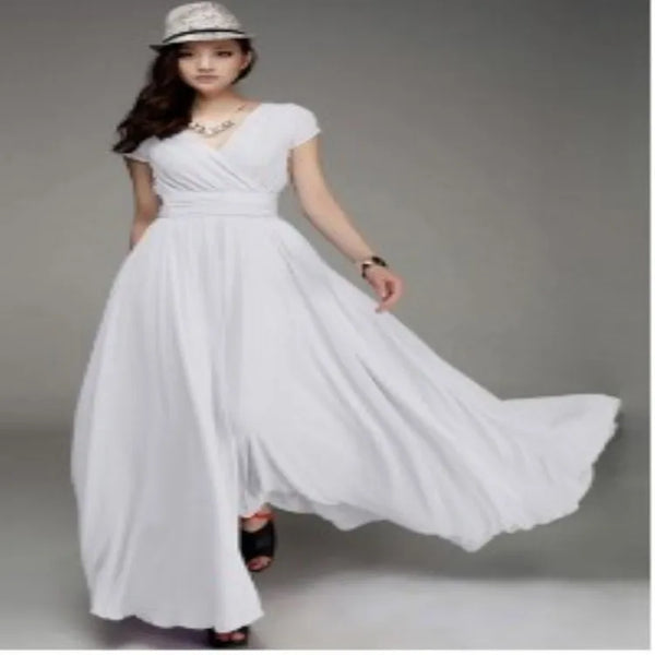 Trendy Chiffon Formal Maxi Dress