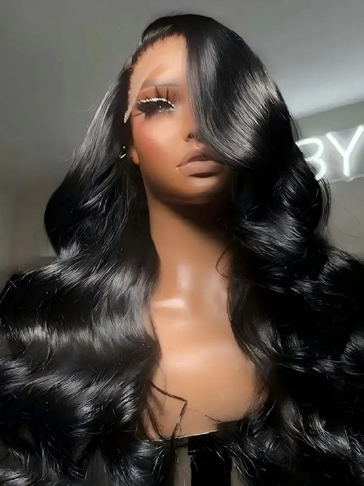 Trendy 100% Human Hair Body Waive Brazilian Lace Wig