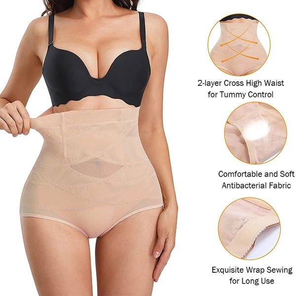 Trendy Tummy Control High Waist Shapewear