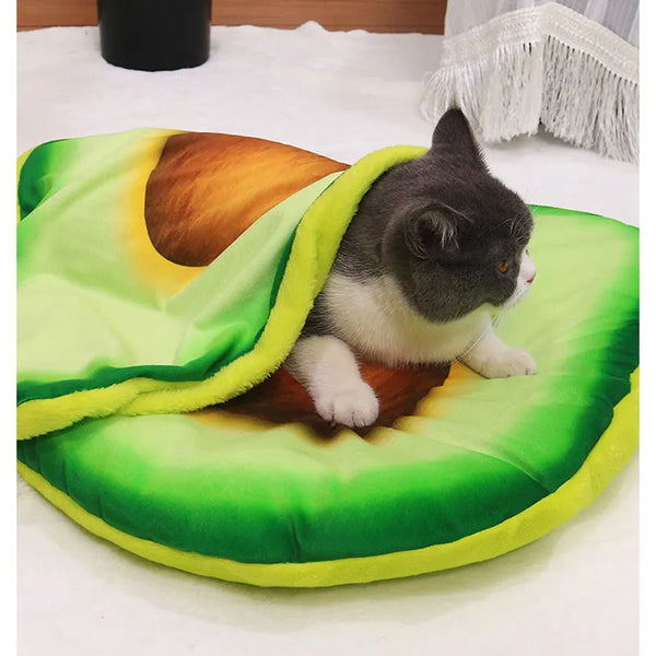 Trendy Printed Blanket And Mats For Cat And Dog Sleeping