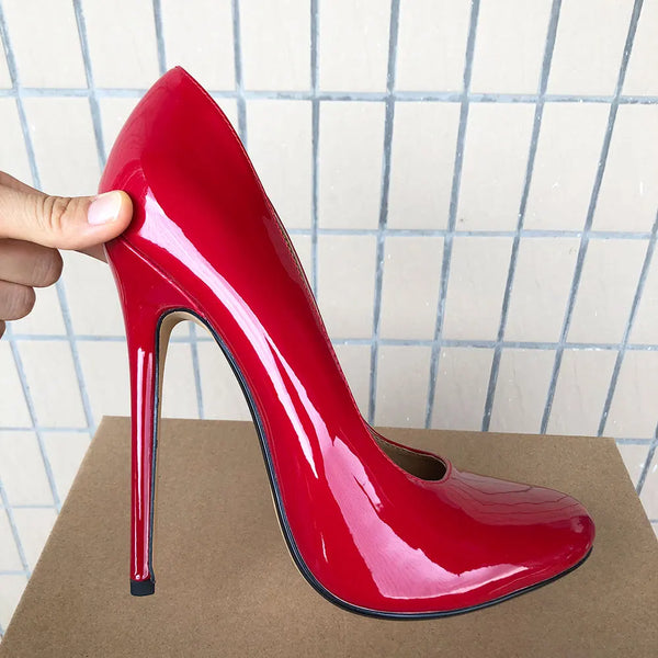 Trendy Stilettoes Round Toe High Heel Shoes