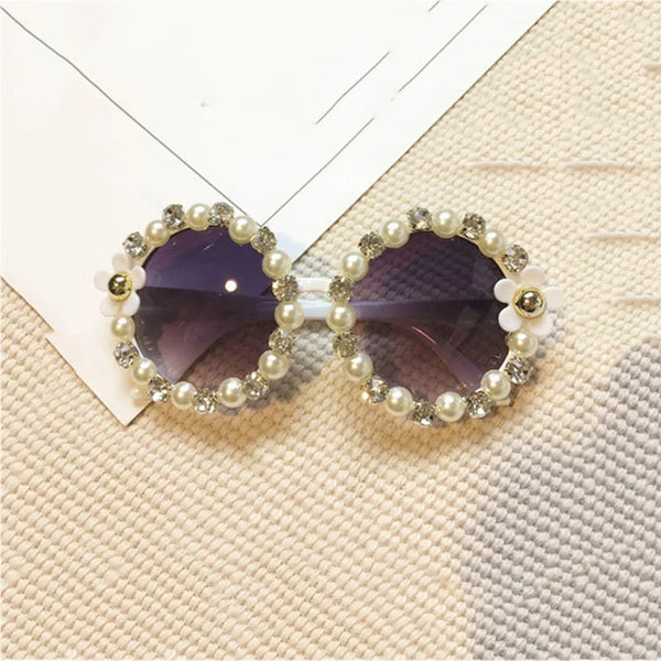 Charming Flower Fashion Cat Eye Sunglasses Women Oculos Vintage Cat Eyes Glasses Brand Designer Men Eyeglasses Shades UV400 O259