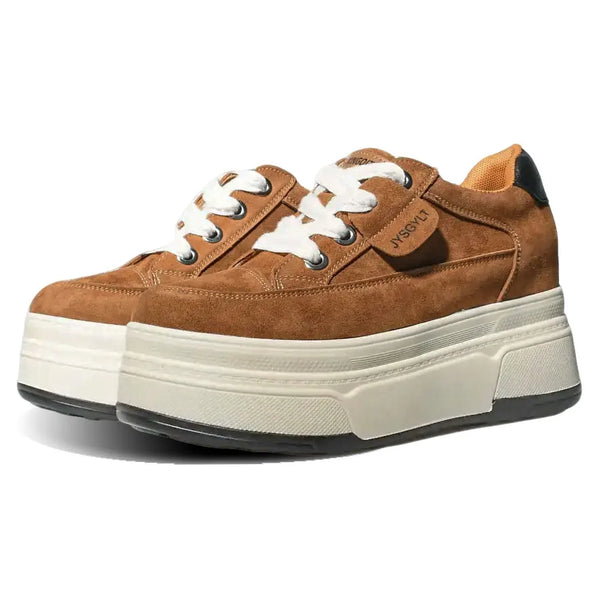 Trendy High Heel Platform Sneaker Shoes