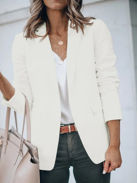 Trendy Casual Long Sleeve Blazer Jacket