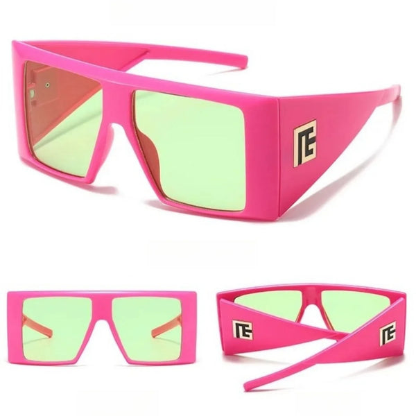 New Fashion Brand Y2K Square Sunglasses for Women Unique Oversized Design Hip Hop Men Sun Glasses Ladies Travel Eyewear Shades