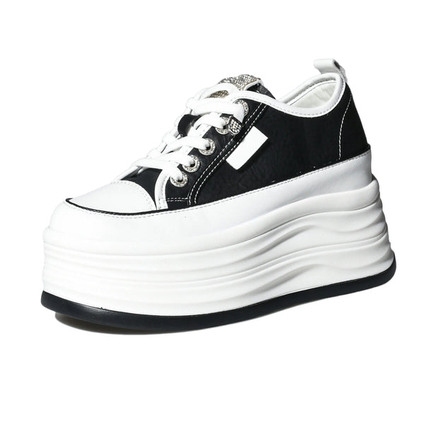 Trendy High Heel Platform Sneaker Shoes