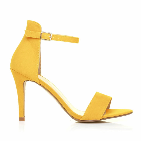 Trendy Open Toe Single Thin Heel Pumps
