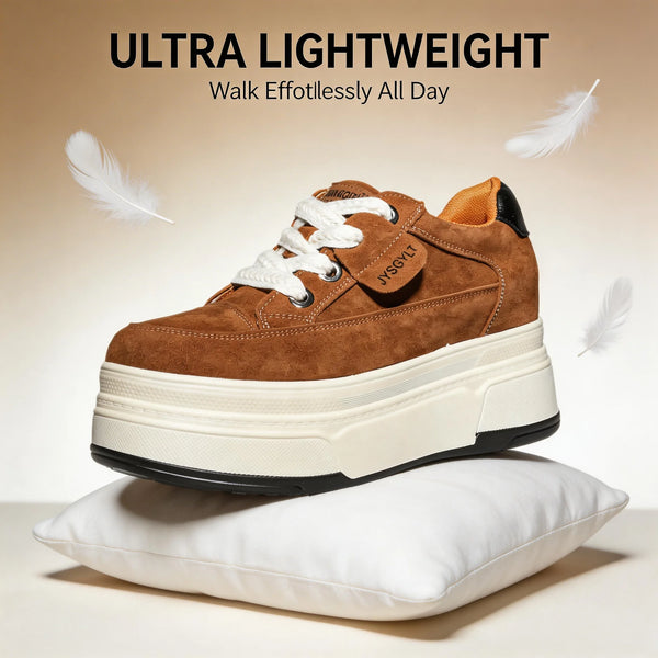 Trendy High Heel Platform Sneaker Shoes