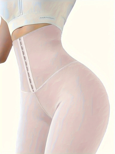 Trendy High Waist Double Protection Shapewear Pants