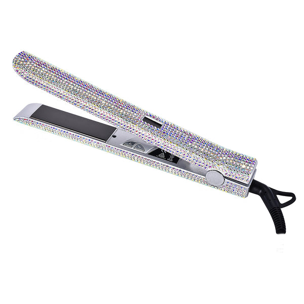 Trendy Glitter Design  2 -in-1 Hair Curler Flat Irion