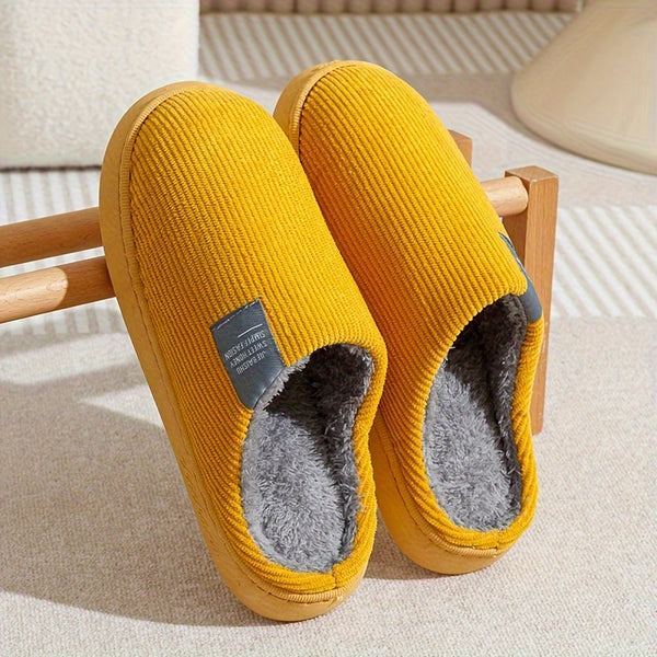 Trendy Cozy Plush Non Slip Slippers