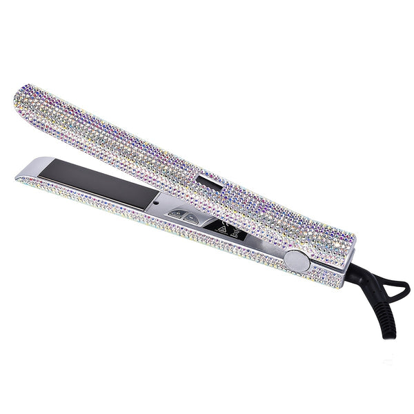 Trendy Glitter Design  2 -in-1 Hair Curler Flat Irion