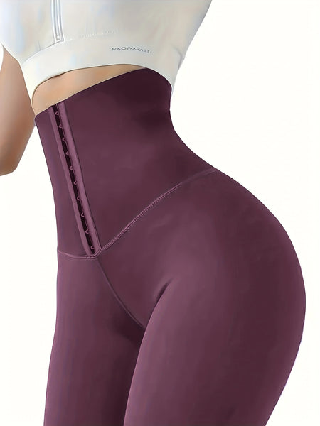 Trendy High Waist Double Protection Shapewear Pants