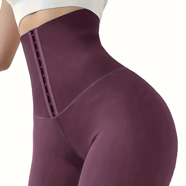 Trendy High Waist Double Protection Shapewear Pants
