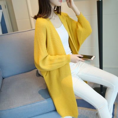 Trendy Long Sleeve Cardigan Sweater