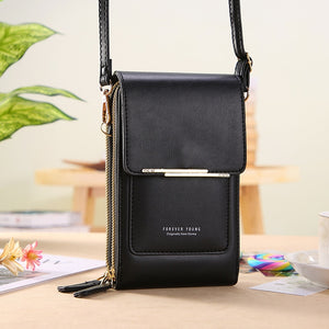 Trendy Touch Screen Cell Phone Purse