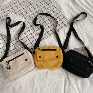 Women Canvas Bag Japan Style Girl Small Bag Shoulder Bags Female Messenger Crossbody Student Bag Purse Phone Bag сумка женская