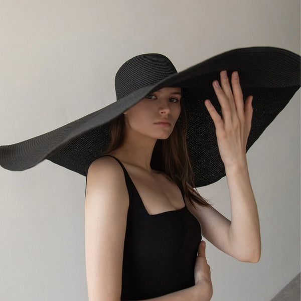 Trendy Oversized  Wide Brim Sun Hat