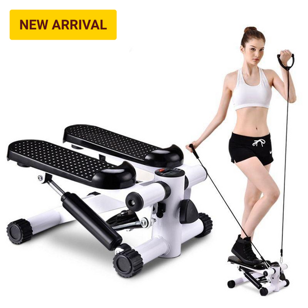 Trendy Mini Stepper With Stair Climbing Pedal And Adjustable Resistance Cord