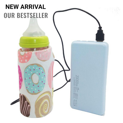 Modieus On The Go Travel Bababottelverwarmer